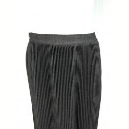Valentino Boutique Pleated Midi Skirt, Grey Size 12