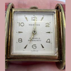 Vintage Hermes Travel Watch c.1960s