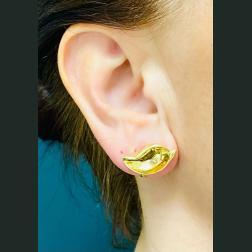Elsa  Peretti  Calla  Lily  Gold  Earrings